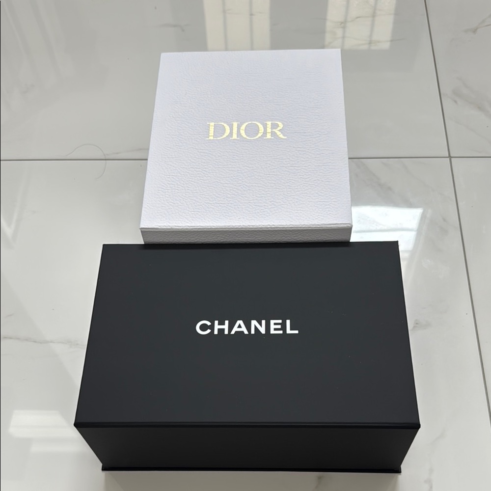 Dior and Chanel Gift Boxes